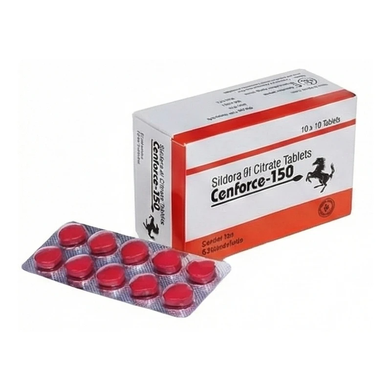 סנפורס 150 מ"ג (Cenforce) – טבליות סילדנאפיל במינון גבוה