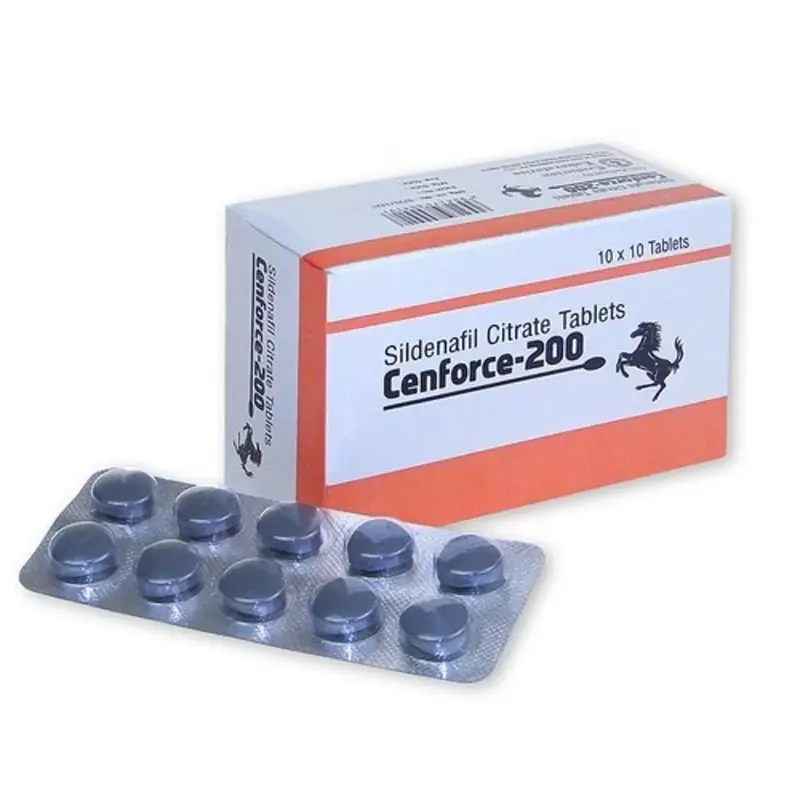 סנפורס 200 (CENFORCE) – טבליות סילדנאפיל במינון 200